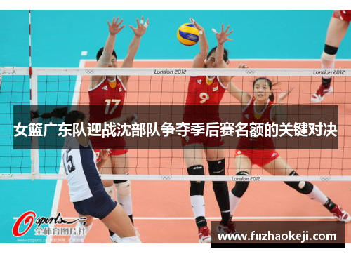 女篮广东队迎战沈部队争夺季后赛名额的关键对决